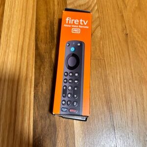 Fire TV Alexa Voice Remote Pro. Never opened.